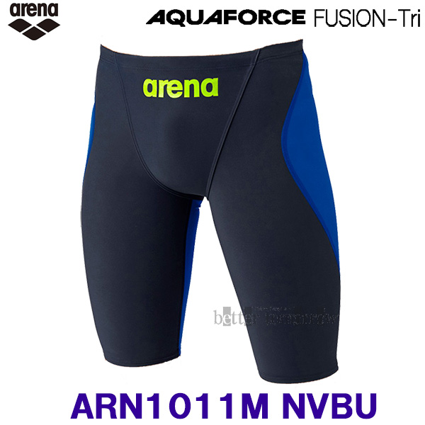 競泳水着 メンズ arena アリーナ SSサイズ ARN1011M ネイビー×ブルー NVBU アクアフォースフュージョントライ FINA承認  /2024FW | 水着ショップ　ベタートゥモロー