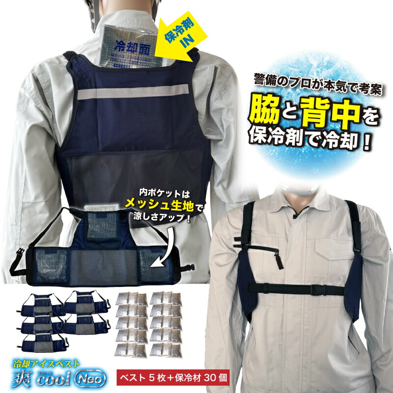 【最高に涼しい！新品 】保冷剤120個 冷却ベスト M 20セット 最高に涼しい！新品 】保冷剤120個 冷却ベスト L 20セット