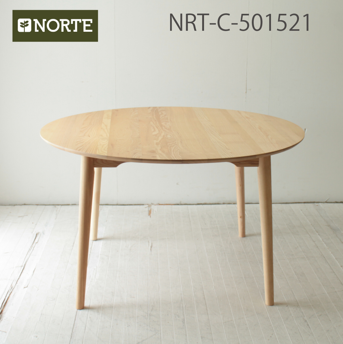 楽天市場】北欧家具 ダイニングテーブル NRT-115DT-126724 /FJオーク材