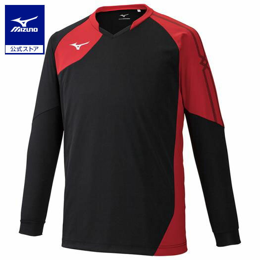 Mizuno 長袖ウェア 2XO レッド/ブラック 楽天市場】ミズノ公式 ゲームシャツ 長袖 バレーボール ユニセックス