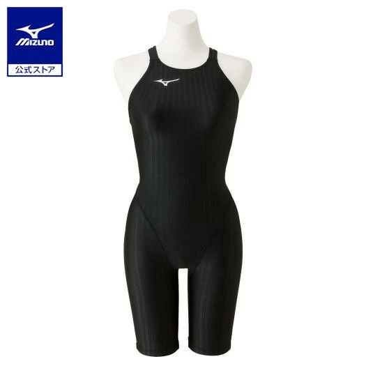 mizuno ミズノ 競泳水着 マイティライン ハーフスーツ ネイビー XO sh_n2mg022209.jpg