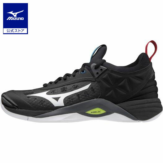 楽天市場 ミズノ公式 ウエーブモーメンタム バレーボールシューズ ユニセックス ホワイト ブラック グレー ミズノ公式通販 楽天市場店