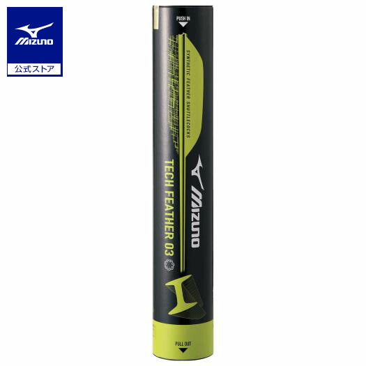 【MIZUNO テックフェザー03 3番2ダース】 第1種検定球　季節番号3番 楽天市場】【送料無料】ミズノ テックフェザー 03 人工 シャトル