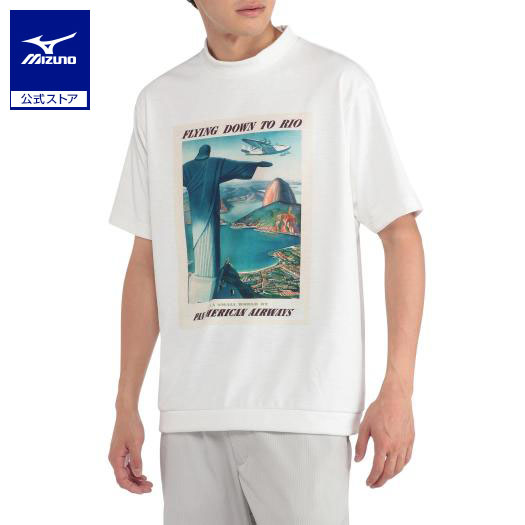 楽天市場】ミズノ公式 PANAM GRAPHIC モックネックシャツ メンズ 