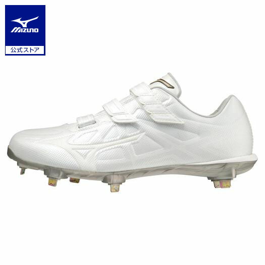Mizuno ミズノ　野球　スパイク ホワイト　金具（刃） ミズノ（MIZUNO）（メンズ）野球 スパイク 金具 白 高校野球