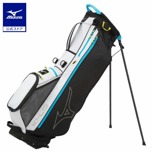 楽天市場】ミズノ公式 K1-L0 stand キャディバッグ ブルー×ホワイト
