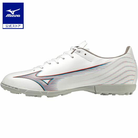 MizunoアルファELITE サッカーシューズ ホワイト/ブルー/レッド MIZUNO ミズノ公式 ミズノアルファ ELITE サッカー フットボール