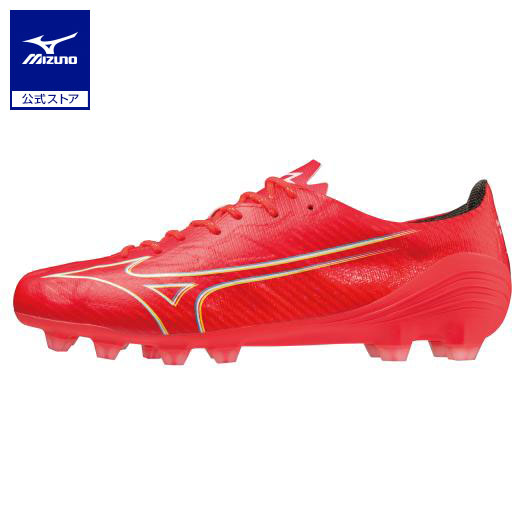 ⭐︎美品【ミズノα JAPAN　ブラック×イグニッションレッド×ブルー23.0㎝】 楽天市場】ミズノ公式 ミズノアルファ JAPAN サッカー