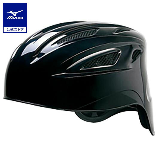 野球 キャッチャーヘルメット 軟式 ミズノ公式 MIZUNO キャッチャー防具 捕手用 J.S.B.Bマーク SGマーク合格品 ヒートプロテクション構造 ブラック 1DJHC211