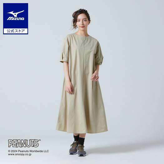 楽天市場】ミズノ公式 【PEANUTS】UVカットTシャツワンピース