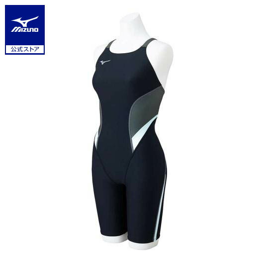 mizuno ミズノ 競泳水着 マイティライン ハーフスーツ ネイビー XO GX・SONIC V MR】競泳用ハーフスーツ|N2MG0202|競泳水着|スイム|ミズノ