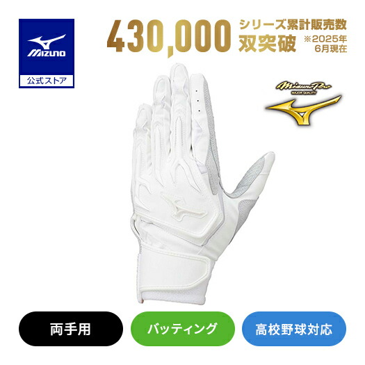 楽天市場】野球 ミズノプロ バッティンググローブ 大人 シリコンパワー