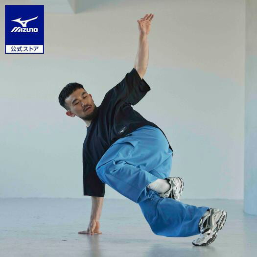 ミズノ公式 ルーズフィットロングパンツ メンズ パリジャンブルー FREESTYLE クリアランス トレーニングウェア