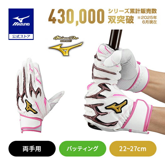 楽天市場】野球 ミズノプロ バッティンググローブ 大人 シリコンパワー