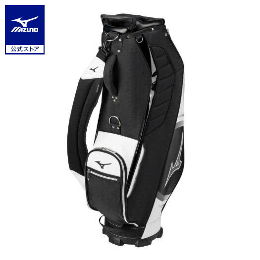 MIZUNO ミズノ公式 Tour Staff キャディバッグ ホワイト×ブルー