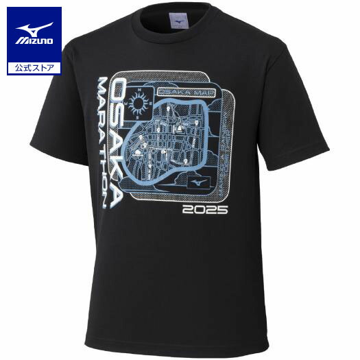 大阪 マラソン 2025 Tシャツ 大阪マラソン2025】大会記念Tシャツ(オーロラ)|J2MACY58|ウエア