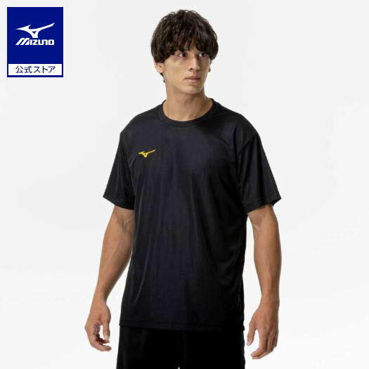 楽天市場】ミズノ公式 ナビドライTシャツ 半袖/丸首 メンズ ブラック