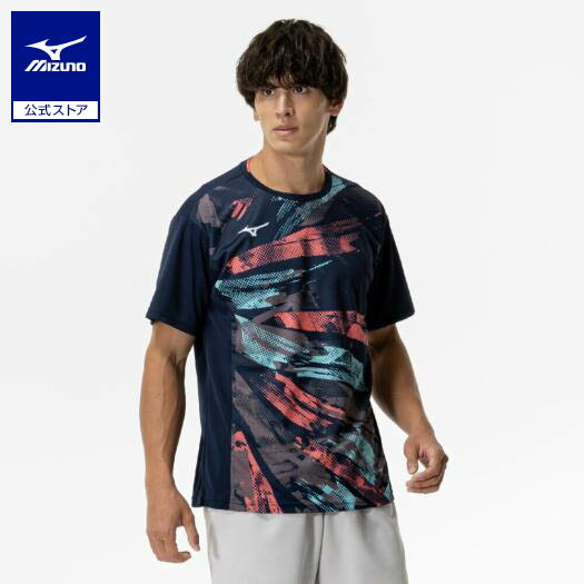 Mizuno 日本体育大学 陸上用シャツ M ネイビー