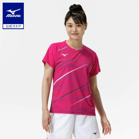 ミズノ　ゲームシャツ(ラケットスポーツ) レディース　Ｌサイズ MIZUNO ミズノ公式 ゲームシャツ ラケットスポーツ レディース