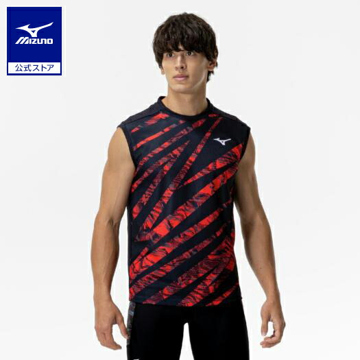 陸上 ミズノ MIZUNO MTC レーシングシャツ ユニフォーム 赤黒 受注品 陸上 ミズノ MIZUNO MTC レーシングシャツ ユニフォーム 2021