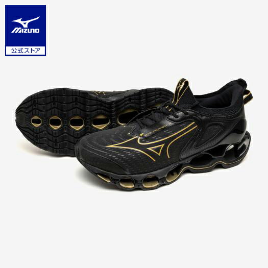 新品未使用 Mizuno ウェーブフィットトランプロ 27.0 黒/金 sh_j1gc255181.jpg