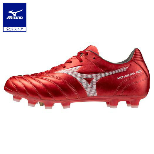 ミズノ公式 モナルシーダNEO III WIDE PRO サッカー/フットボール ユニセックス ルビーレッド×ホワイト|ミズノ公式オンライン 店