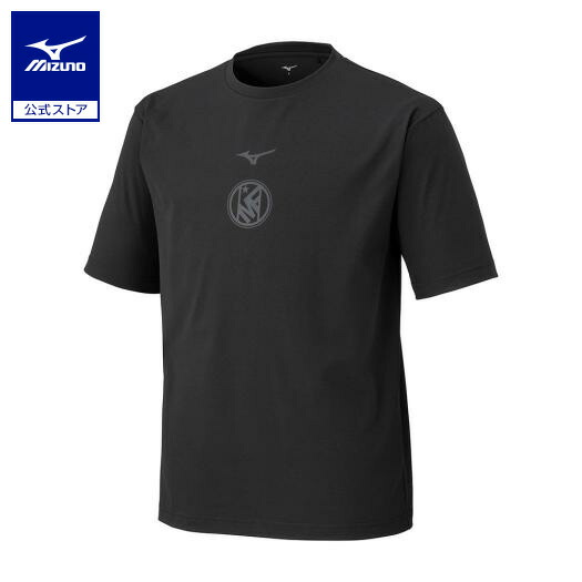 ミズノ公式 MZFB ソフトドライTシャツ ユニセックス ブラック