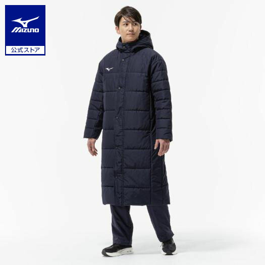楽天市場】ミズノ公式【吸湿発熱】ブレスサーモ中綿ロングコート ユニ