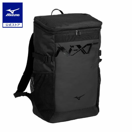 ミズノ公式 N-XTバックパック 30L ユニセックス ブラック×ブラックバックパック・リュック