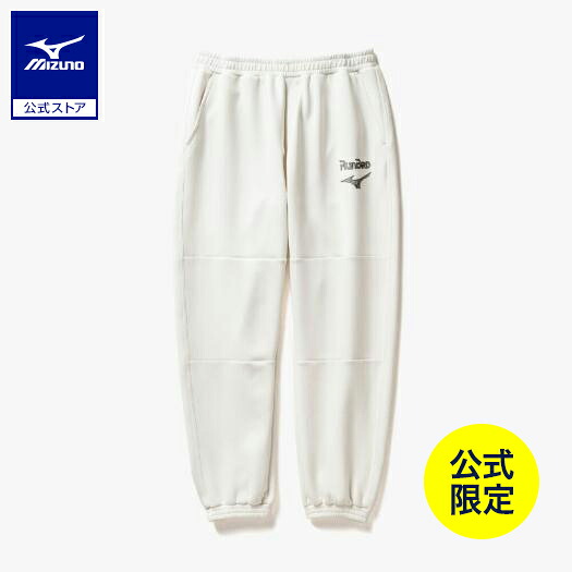 ミズノ公式【ミズノ直営限定】ルーズフィットスウェットパンツ メンズ レディース オフホワイト トレーニングウェア｜ミズノ公式オンライン 店 7,107円