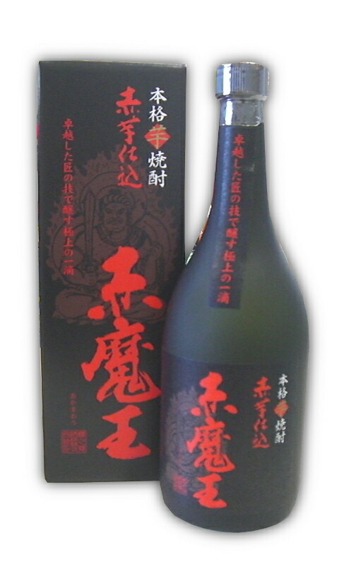 楽天市場】【かめ壺陶器入】 本格芋焼酎 赤芋仕込み 吉祥 赤魔王 720ml