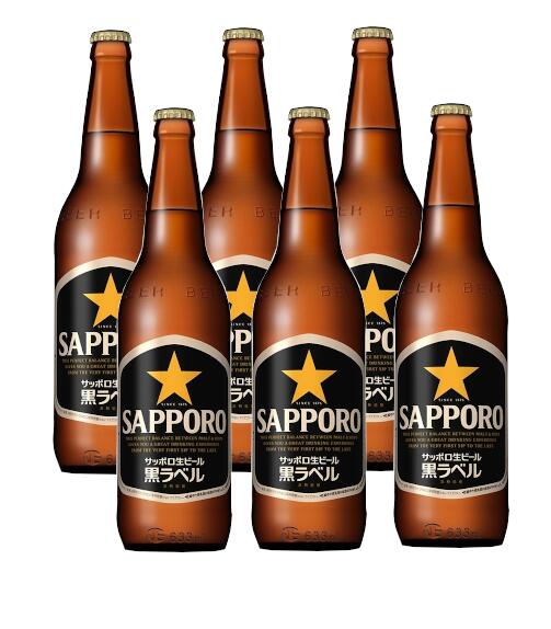 楽天市場】おすすめ サッポロビール 中瓶 飲み比べ 500ml×6本セット