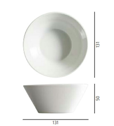 Saturniaのイタリア製食器 [サタルニア]　 ナポリ　ボウル※１３cm 【６枚セット】