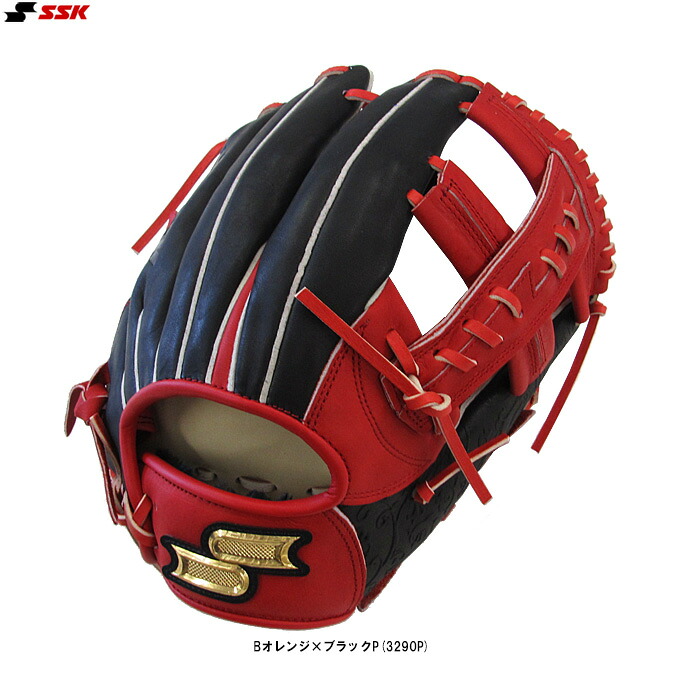 SSK（エスエスケイ） 限定 軟式用グラブ 内野手用 761型 （SSGB76117） （野球/ベースボール/グローブ/軟式野球/右投げ用/内野用/一般用）