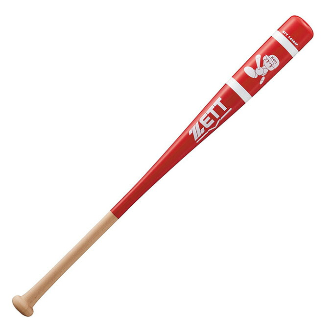 【84cm】ZETT（ゼット） 限定 木製トレーニングバット パワプロコラボ 1000g平均 実打可 （BTT14484P） （スポーツ/野球/ベースボール/硬式/軟式/実打撃可能/素振り/練習用/トレーニング/マスコットバット/一般用）