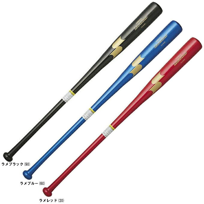 楽天市場】MIZUNO（ミズノ）木製ノックバット 朴ノック 勝色