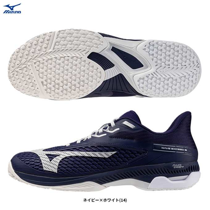 MIZUNO（ミズノ）ウエーブエクシード 6 SW OC WAVE EXEED 6 SW OC（61GB2514）（テニスシューズ/オムニ・クレーコート用/砂入り人工芝コート/部活/トレーニング/練習/軽量/靴/スニーカー/4E相当/男女兼用/ユニセックス）｜ミズシマスポーツ　支店