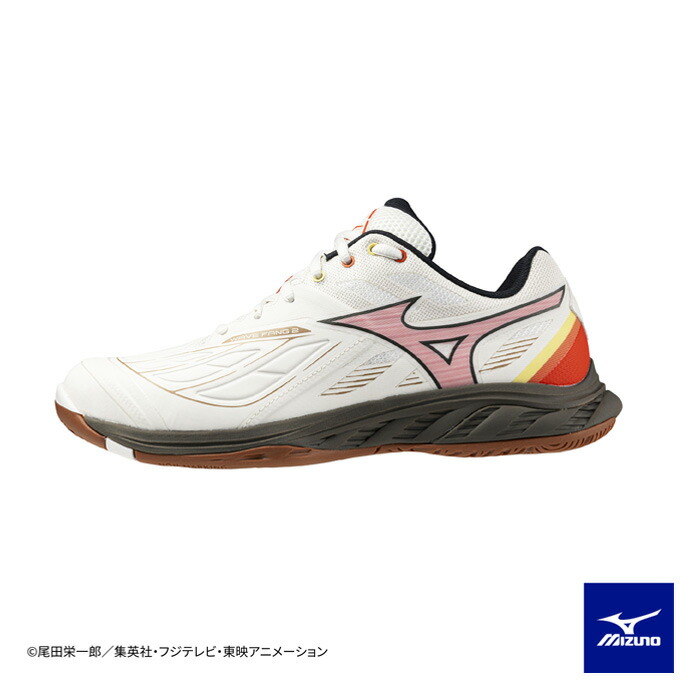 MIZUNO（ミズノ）限定 ONE PIECE ウエーブファング 2 WAVE FANG 2（71GA2413）（ワンピース/バドミントンシューズ/スポーツ/靴/スニーカー/3E相当/男女兼用/ユニセックス）画像