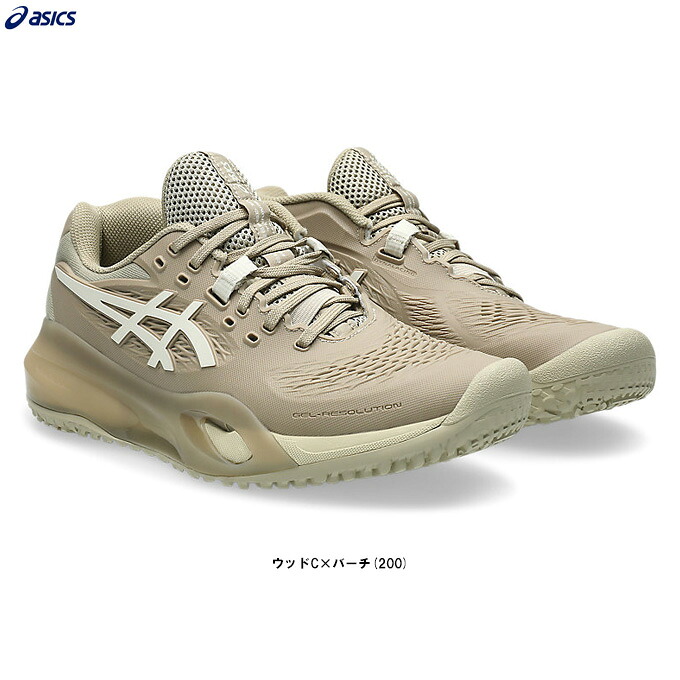 【25.0cmのみ】ASICS（アシックス） GEL-RESOLUTION X OC ゲルレゾリューション X OC （1042A292） （オムニ・クレーコート用/砂入り人工芝/テニスシューズ/靴/女性用/レディース）