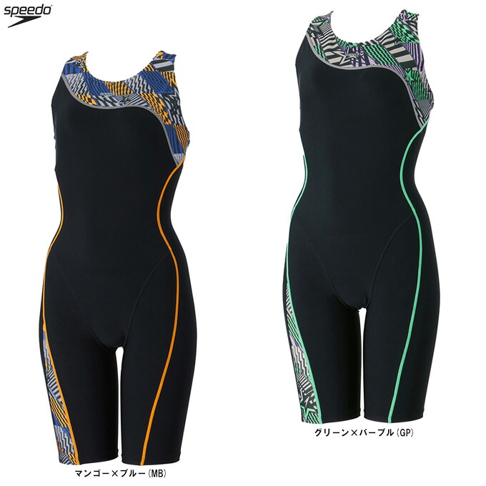 ◆メール便対応商品◆SPEEDO（スピード） アシンメトリールースンニースキン （SFW12403） （スポーツ/水泳/スイミング/プール/フィットネス/トレーニング/ジム/スイムウェア/水着/ストレッチ/撥水/女性用/レディース）