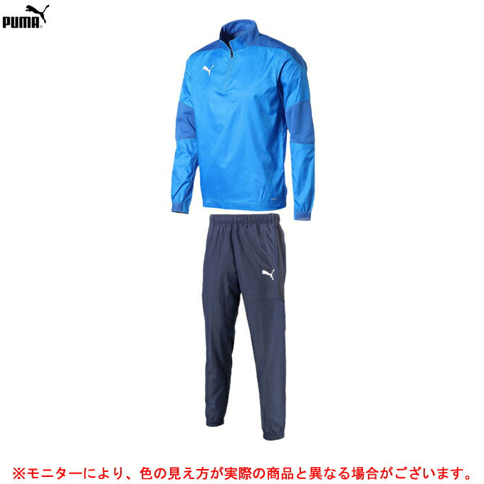 楽天市場】PUMA（プーマ）TEAMCUP TR ピステトップ パンツ 上下セット（657409/657410）（サッカー/フットサル/トレーニング /ハーフジップ/裏地なし/一枚物/シャカシャカ素材/男性用/メンズ） : ミズシマスポーツ 楽天市場支店