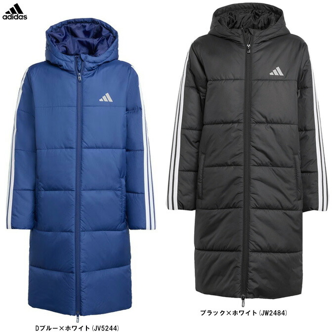adidas フード付きロングコート 黒/赤 140 楽天市場】アディダス ジュニア ボアロングコート adidas 【サッカー