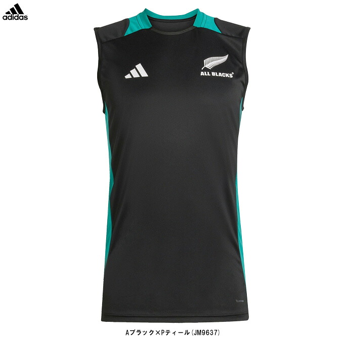 ◆メール便対応商品◆adidas（アディダス） オールブラックス シングレット （KKX95） （ALL BLACKS/ラグビー/トレーニング/ランニング/ウェア/大きいサイズ/ビッグサイズ/ラージサイズ/ノースリーブ/タンクトップ/シャツ/男性用/メンズ）
