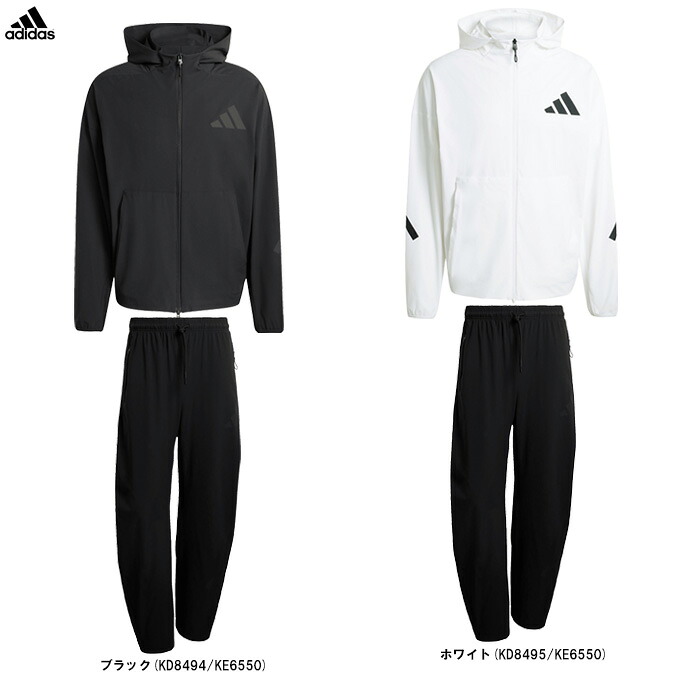 adidas（アディダス）Z.N.E. ウーブン 貨物自動車いの一番 ズボン下 上下書き割り（C4916/RF676）（運動競技/形づくる/駈けっくら/セットアップ/ボンネットあり/御召しもの/長袖/成人男性用/メンズ）