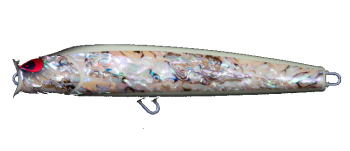 <TANA JIG> あいや~ポッパ~ 200 極上カラー 200mm/110g 11 亜麻色(あまいろ)アワビ【4573447718372】|水谷つり具 支店