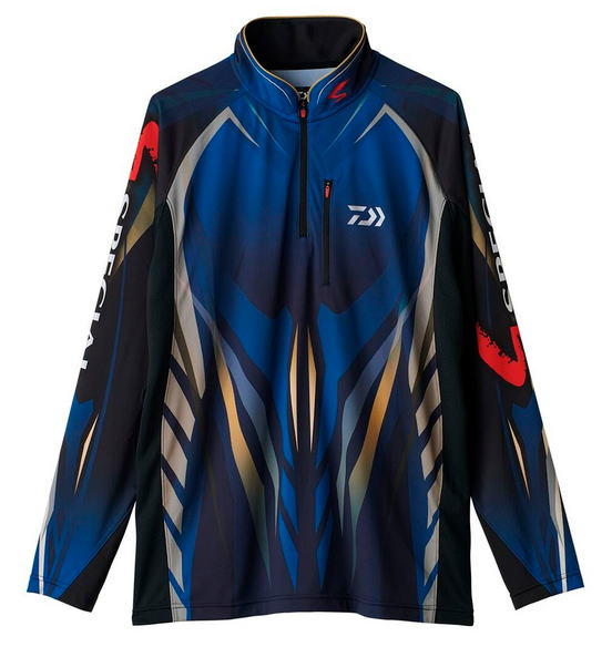 【鮎】【ダイワ】 スペシャルロングスリーブシャツ 品番：DE-7025 カラー：ブルー サイズ：2XL 【4550133528040】