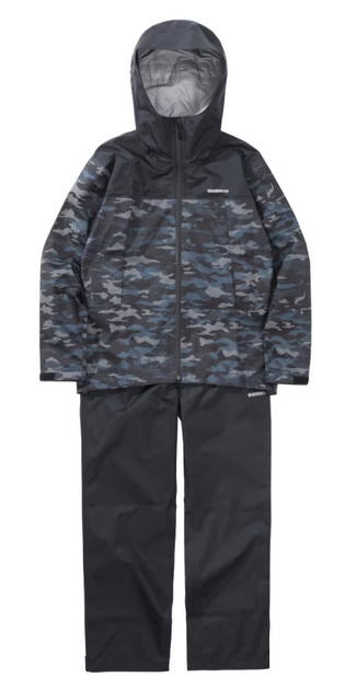 新品 シマノ RA-006V ブルー XLサイズ ストレッチ レインジャケット シマノ RA-006V ストレッチレインジャケット ブルー XL : つり具