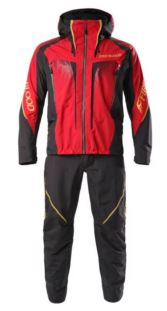 【シマノ】リミテッドプロ 3シーズン レインスーツ品番:RA-160Yカラー:ブラッドレッドサイズ:XL【4969363129550】|水谷つり具 支店