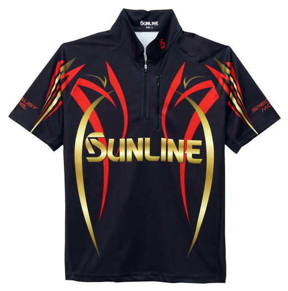 サンライン　PRODRY　シャツ　4L　新品　釣り　ウェア　ドライ　鮎　磯　夏 サンライン PRODRYシャツ（半袖） SUW-04302CW | ウェアー類