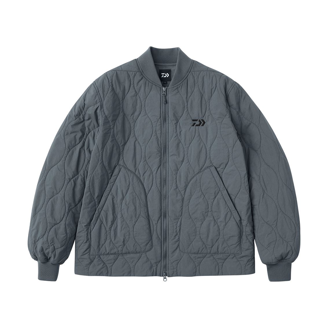 ダイワ DJ-5925 CORDURA MA-1ジャケット ガンメタル L【釣り　防寒ウェア　防寒着】 楽天市場】ダイワ DJ-5925 CORDURA MA-1ジャケット ガンメタル L【釣り